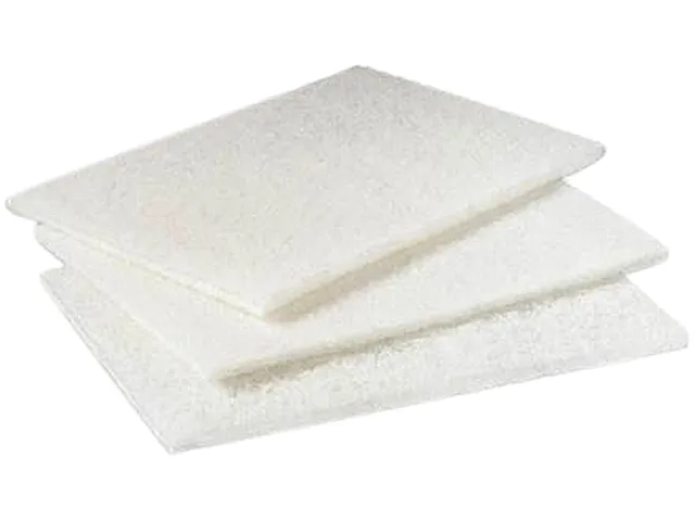 3M 3M 98 Cleansing Pads Light Duty White 60 Carton — product photo