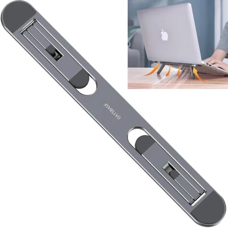 eForChina eForChina Portable Foldable Laptop Stand Gray — product photo