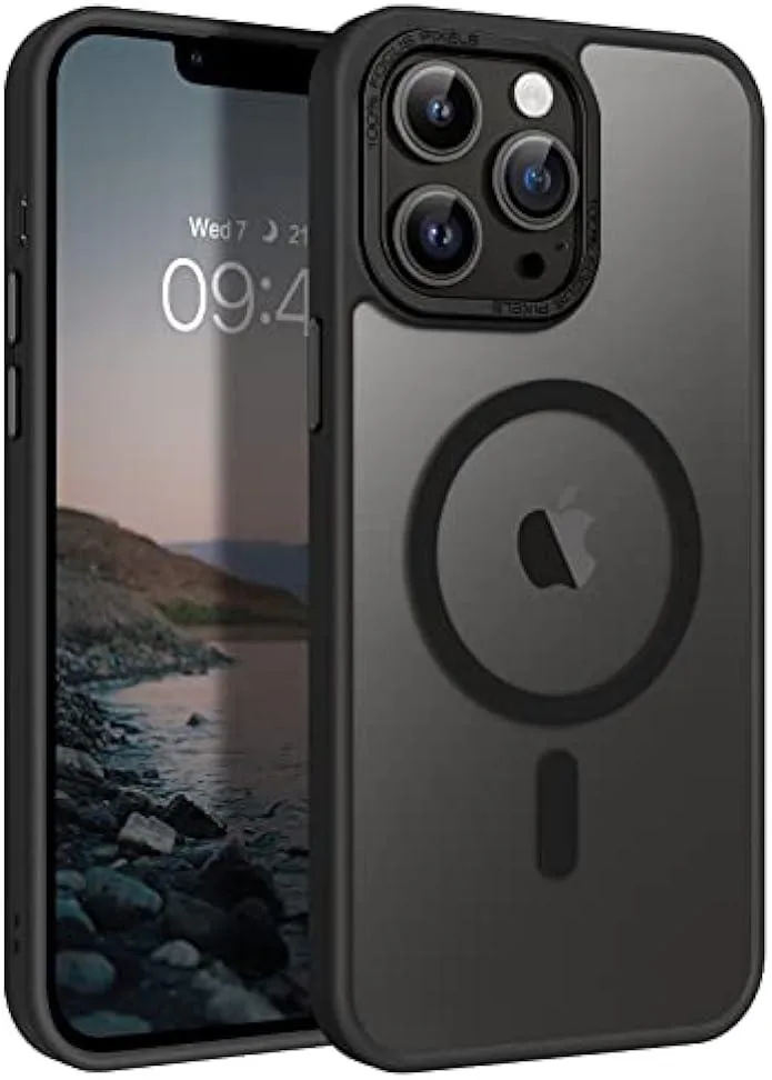 Ksin Ksin iPhone 13 Pro Max Translucent Matte Magnetic Case 6.7 Black — product photo