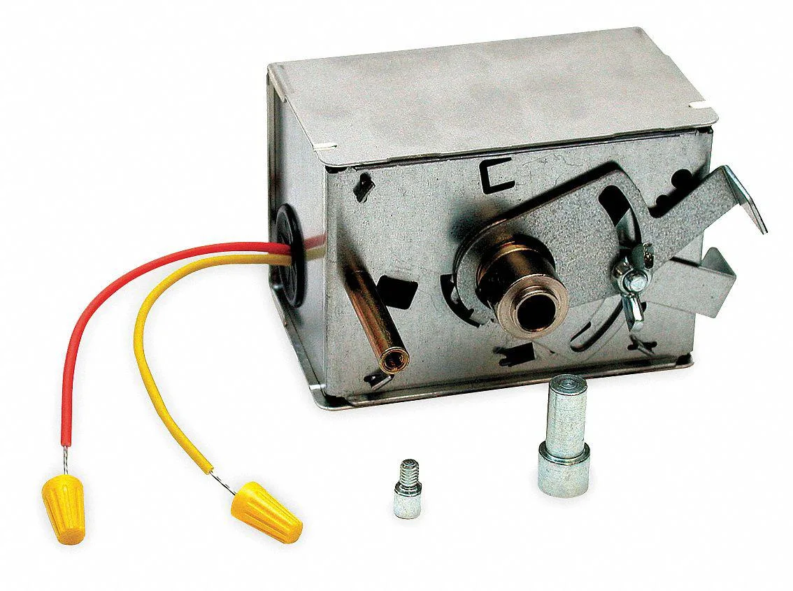 Honeywell M847D-ZONE 24V damper motor, compact metal housing with push-in terminals and position indicator window