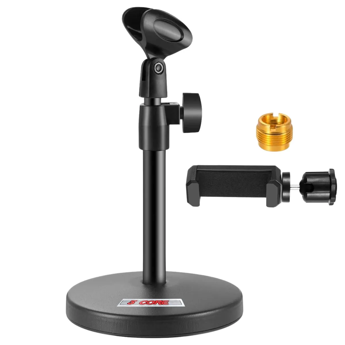 5 Core Inc. 5 Core Inc. MS RBS BOOM 3-in-1 Desktop Mic Stand Black 10-13.5 — product photo