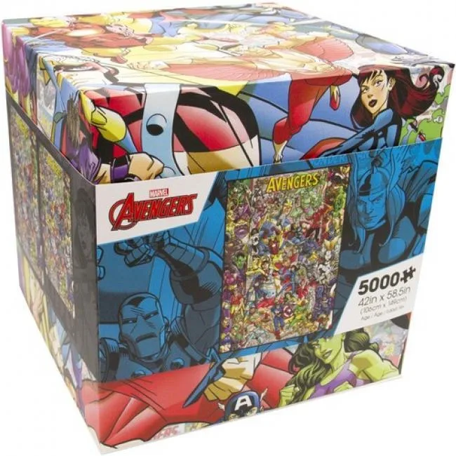 Aquarius Aquarius Marvel Avengers 5000 Piece Jigsaw Puzzle — product photo
