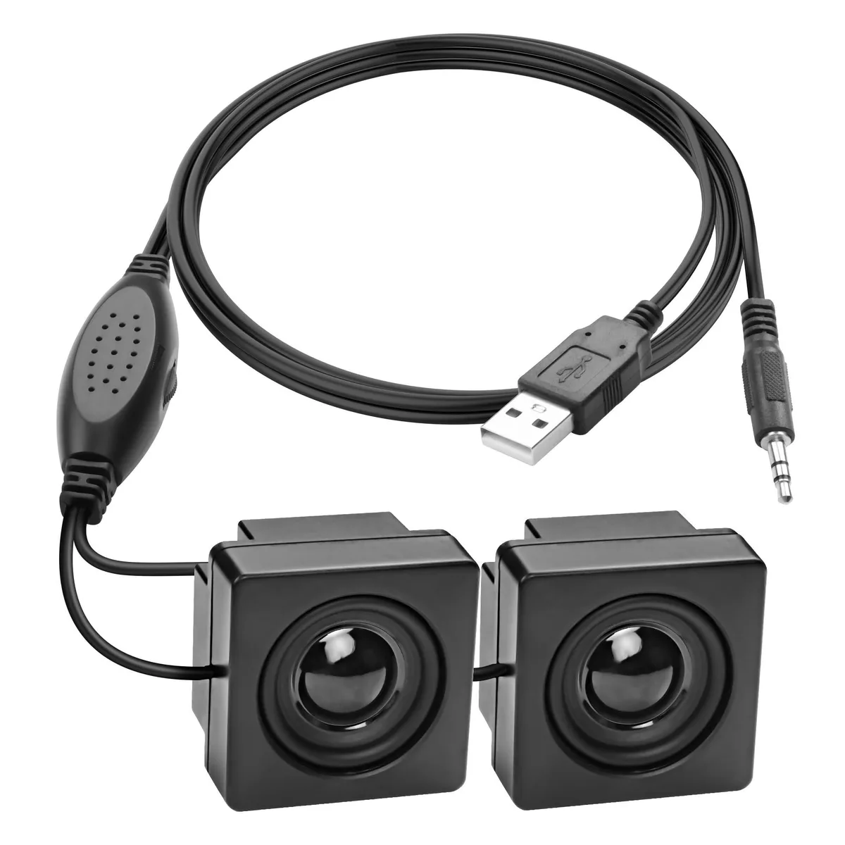  XMSJSIY SP1532 2.0 USB speaker pair 6 W black — product photo