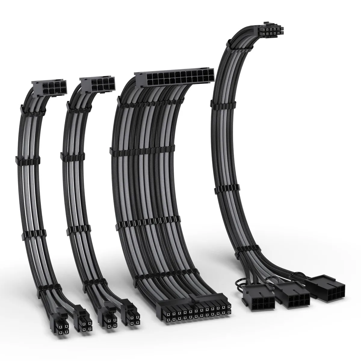  Monoprice EZDPI194-3 12VHPWR PCIe 5.0 16AWG Sleeved Cable Kit — product photo