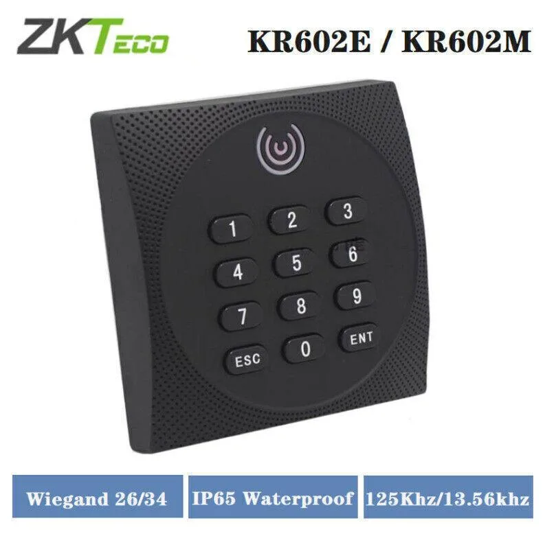 ZKTECO ZKTECO KR602E+ID RFID Access Control Reader office equipment — product photo