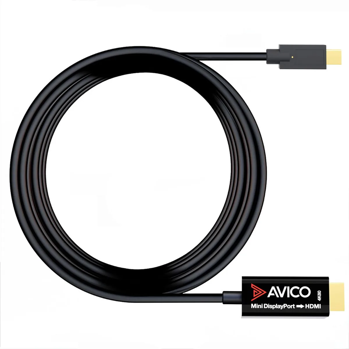 Avico Avico Mini DisplayPort 1.2 to HDMI 2.0 Cable 6.5 ft — product photo