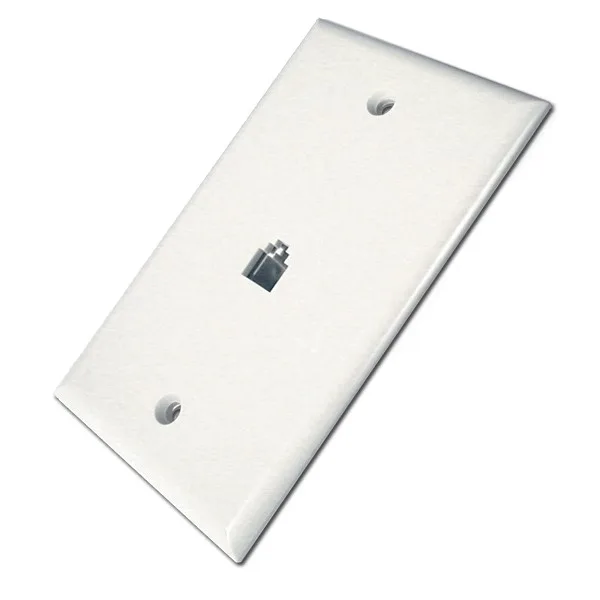 CONNECT IT CONNECT IT CPD-50505 Cat 5 RJ45 White Flush Wall Jack telephone accessory — product photo