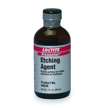 Small clear bottle of Loctite etching agent 3.0 oz