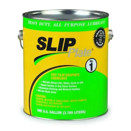 Slip Plate Slip Plate SLIP1-4X1G dry lubricant, 1 gal can, mineral spirits, graphite — product photo