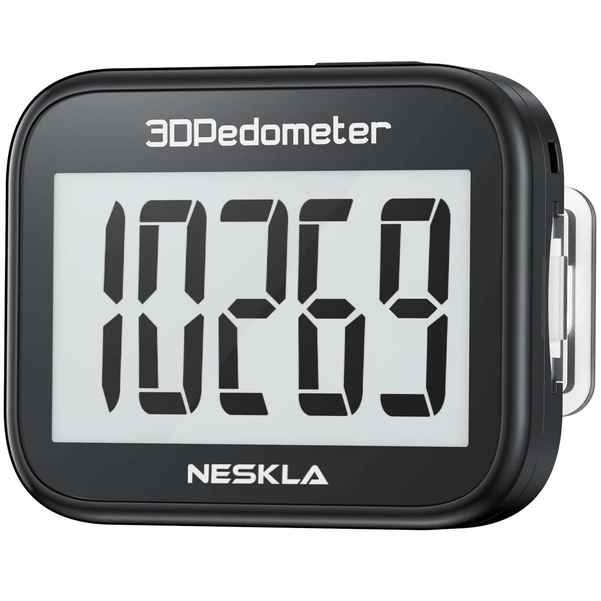  NESKLA 838 3D Pedometer Activity Tracker Black — product photo