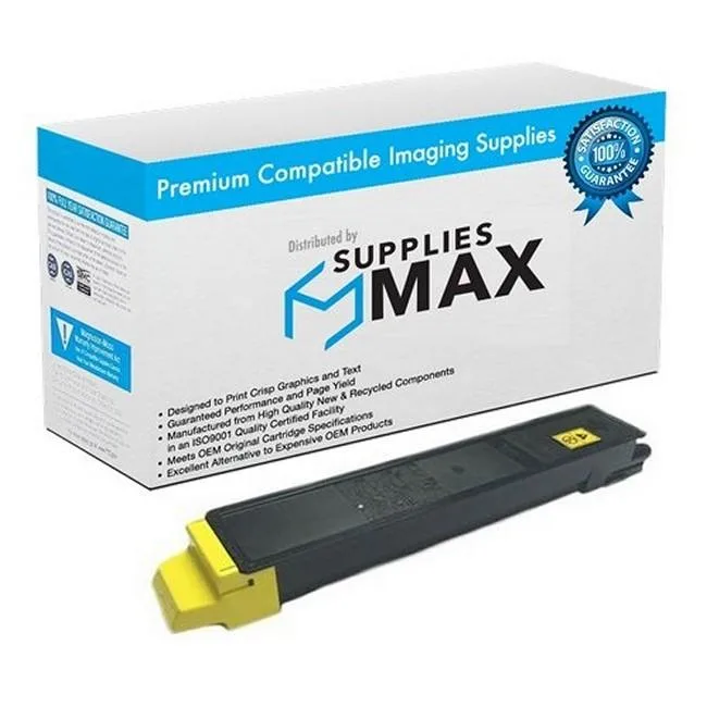 SuppliesMax SuppliesMax Yellow Toner Cartridge for Copystar CS-205c/CS-255c 6000 Pages TK-899Y — product photo
