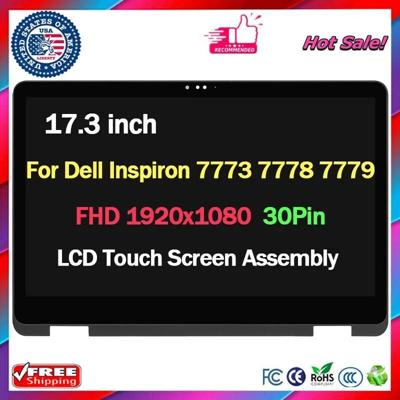 NUOLAISUN NUOLAISUN 17" LCD Touch Screen for Dell Inspiron 7773 7778 7779 — product photo