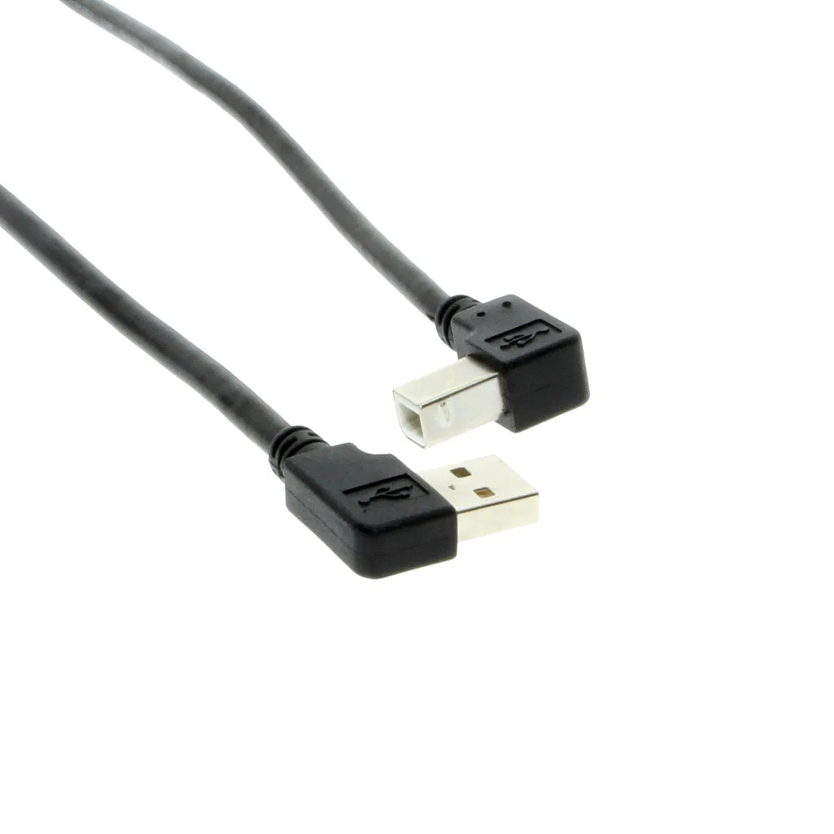 CableMAX CableMAX USB 2.0 Right-Angle A to Right-Angle B Cable 6 ft — product photo