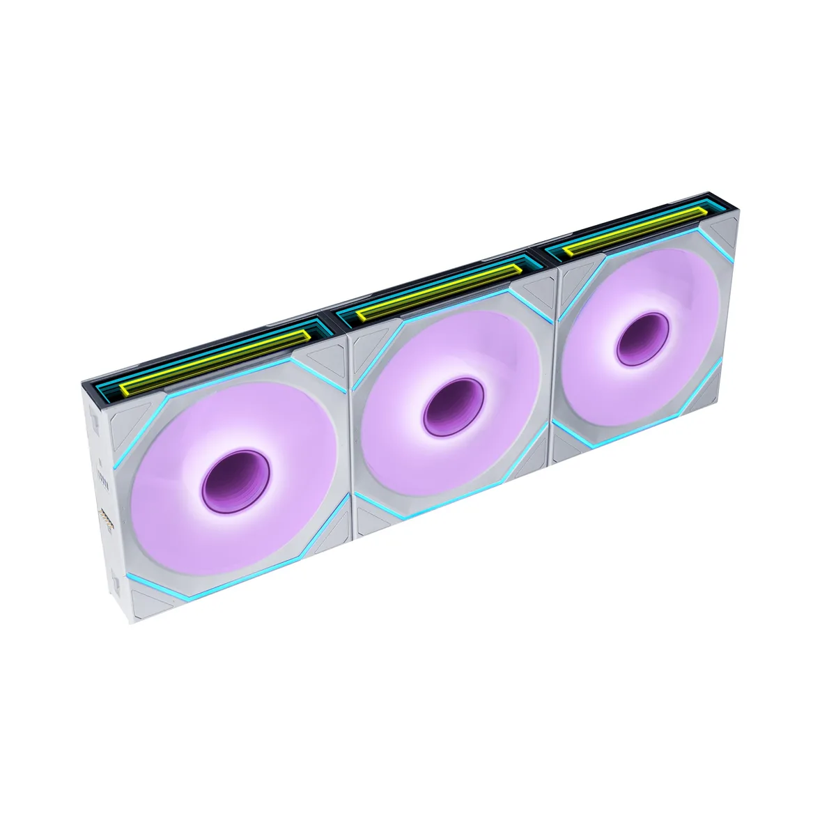 Lian Li Lian Li UNI FAN SL-INF Flex 120mm Normal Blade ARGB 3-Pack White — product photo