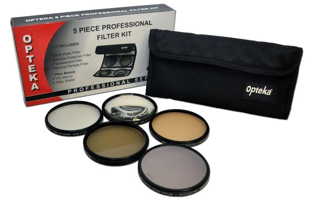 Opteka Opteka High Definition II 5-Piece Filter Kit for Sony Cybershot DSC-H7, H9, H50 — product photo