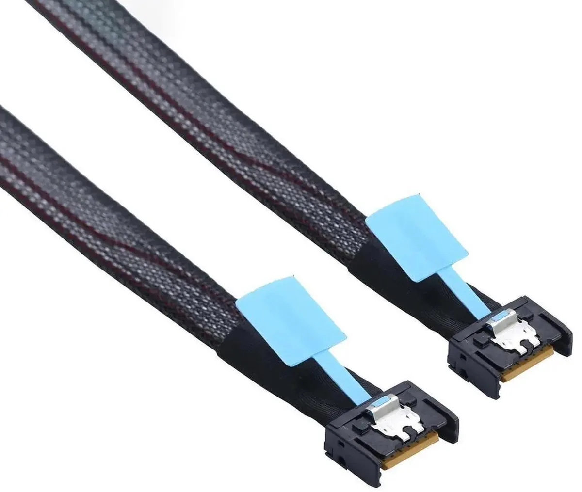 SMUGDESK SMUGDESK Gen5 PCIe SFF-8654 MCIO 4i to MCIO 4i Data Adapter 0.5m 30Gbps — product photo