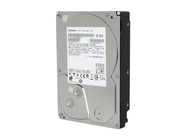 HGST HGST 0F12117 Deskstar 5K3000 HDS5C3020ALA632 2TB 32MB 6.0Gb/s 3.5" internal hard drive — product photo