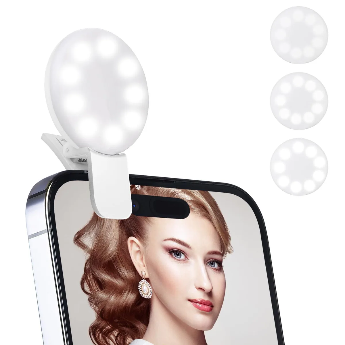 Starkik MiniQ Pocket Ring Light White 1.56x1.18x2.32in 20-30min — product photo