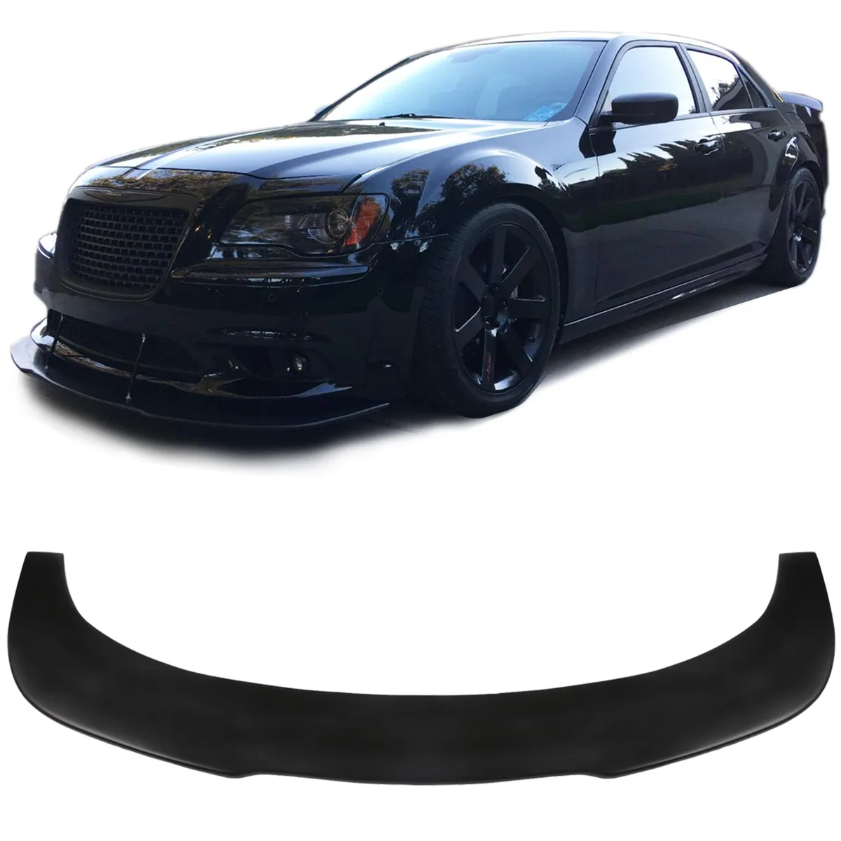 GT-Speed GT-Speed V2 Style Front Bumper Lip Splitter 67"L x 21"D Body — product photo