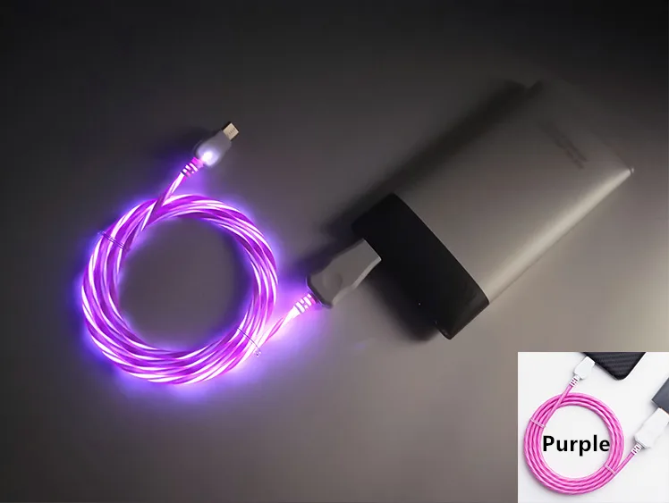 Corn Electronics Corn Electronics 3 ft LED Lightning Cable Purple — product photo