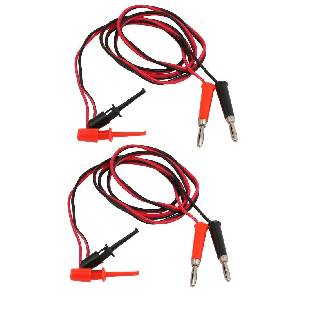 Unique-Bargains Unique-Bargains Test Leads 2 pcs 1m Black Red — product photo