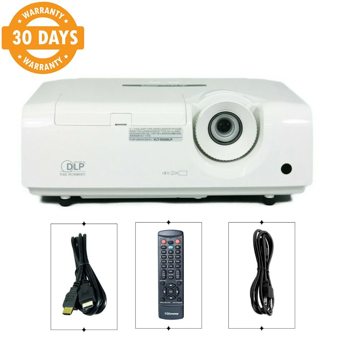 Mitsubishi Mitsubishi XD250U DLP business projector 2700 lumens 1024 x 768 — product photo