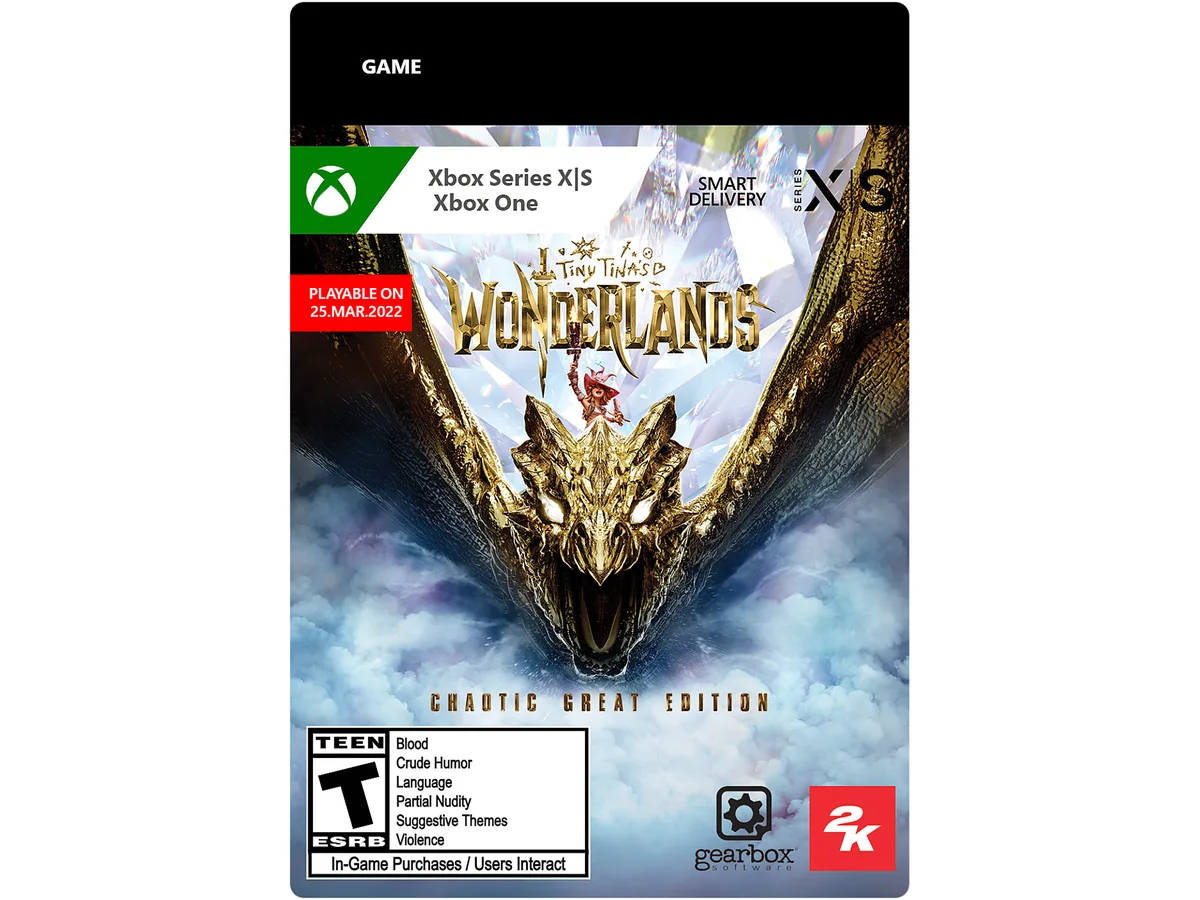 2K GAMES 2K GAMES 7D4-00631 Tiny Tina's Wonderlands Chaotic Great Edition downloadable game — product photo