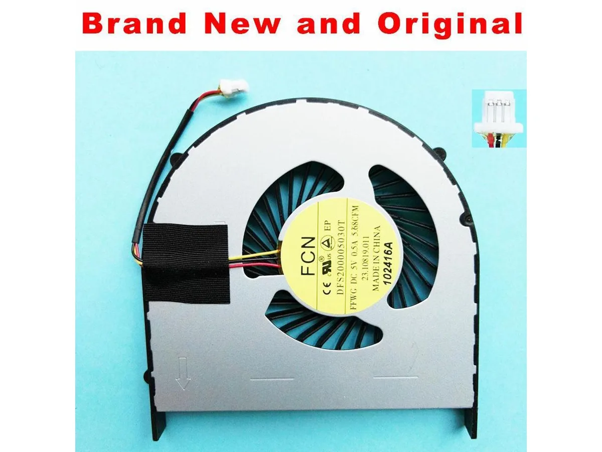 Fans Fans CPU cooler for DELL 15 7000 7537 DFS200005030T HNJ5W — product photo