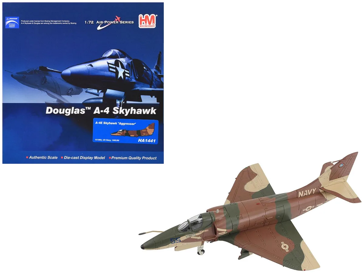 Hobby Master Hobby Master Douglas A-4E Skyhawk Aggressor 151095 1/72 Diecast — product photo