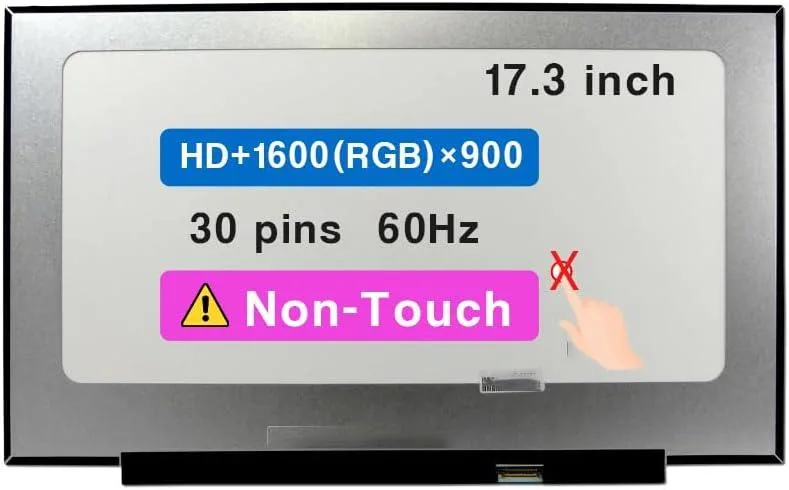 NUOLAISUN NUOLAISUN 17.3" Laptop Screen B173RTN03.0 HW2A HW1A 3.1 3.2 30 pin 1600x900 — product photo
