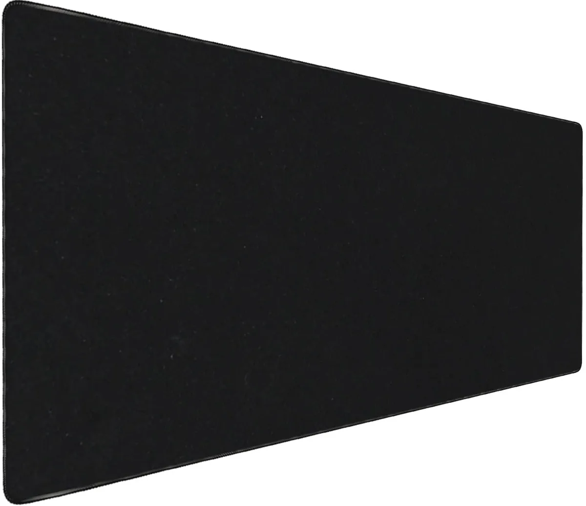  SPACE MODERATOR Full Desk Mouse Pad 35.4 x 15.7 in Black — product photo