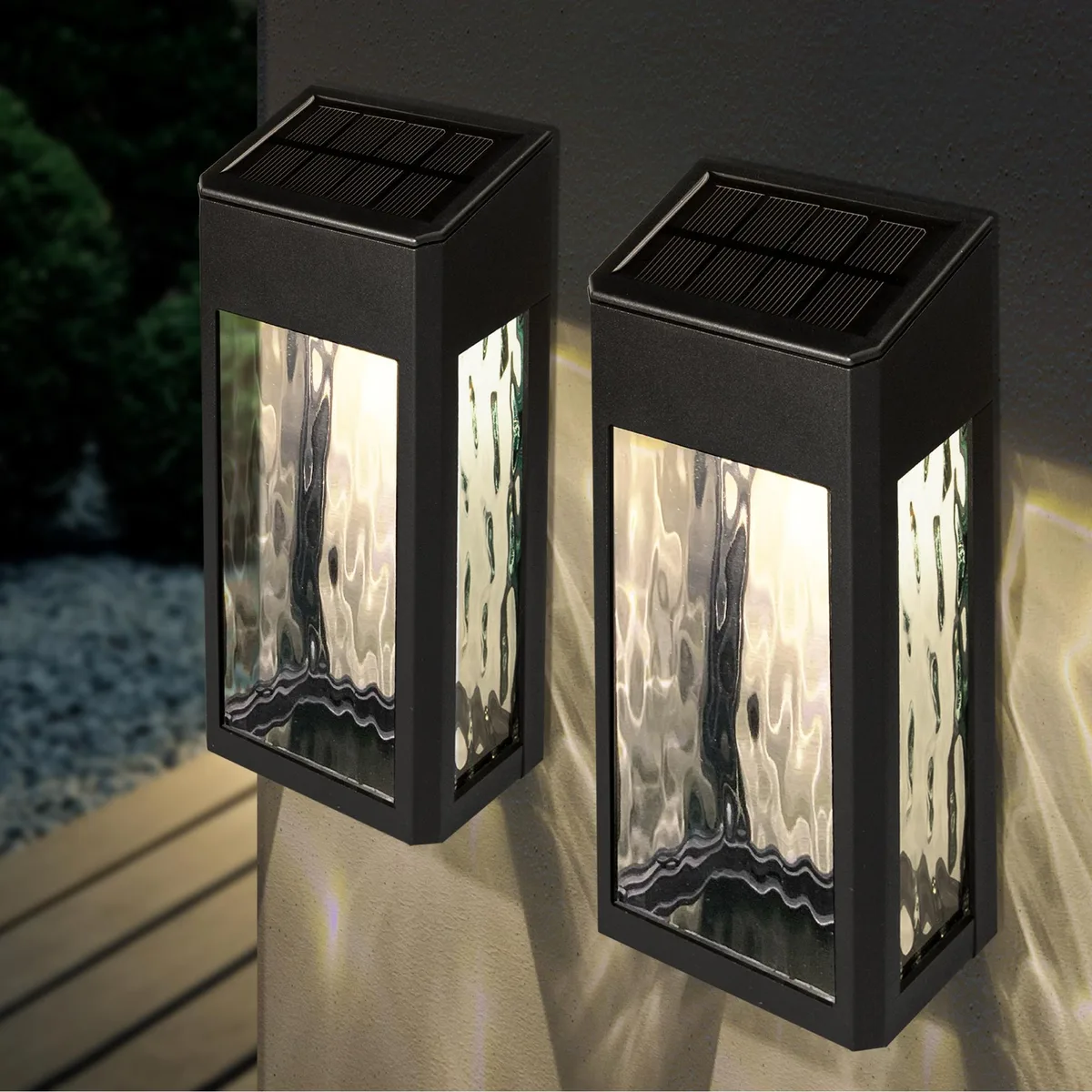 Classy Caps Mfg. Inc. Classy Caps Mfg. Inc. Black Aluminum Lancaster Solar Light 10 Lumens 2700-3200K — product photo