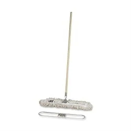 Genuine Joe Genuine Joe 54101 24" Cotton Dust Mop with 60" x .94" Wood Handle — product photo