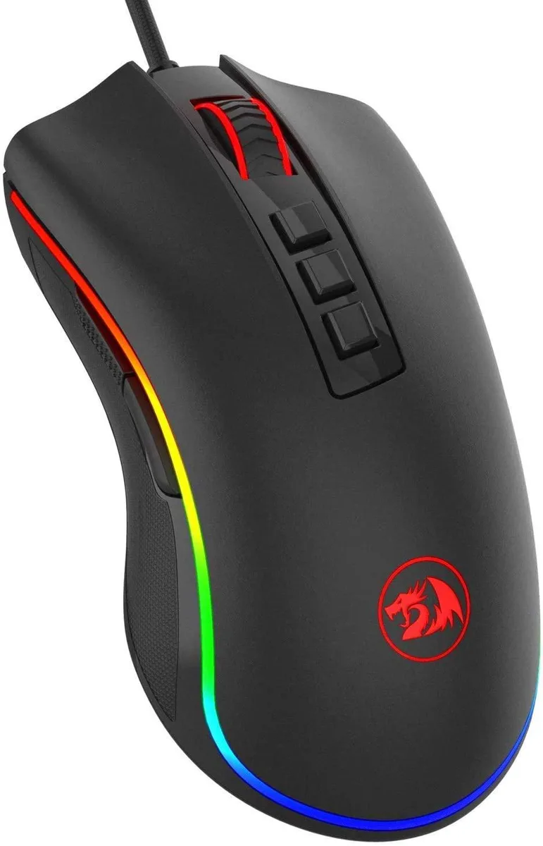 Redragon Redragon M711 Cobra gaming mouse 10000 DPI 7 buttons Black — product photo