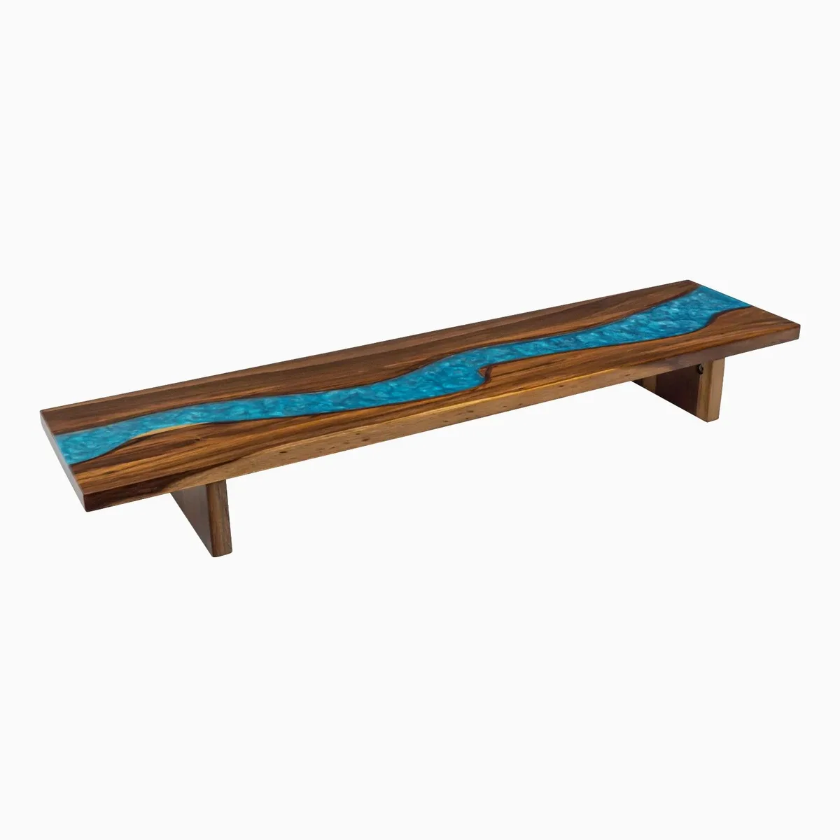 Desky Desky Minimal Monitor Stand Pheasantwood Blue River office equipment — product photo