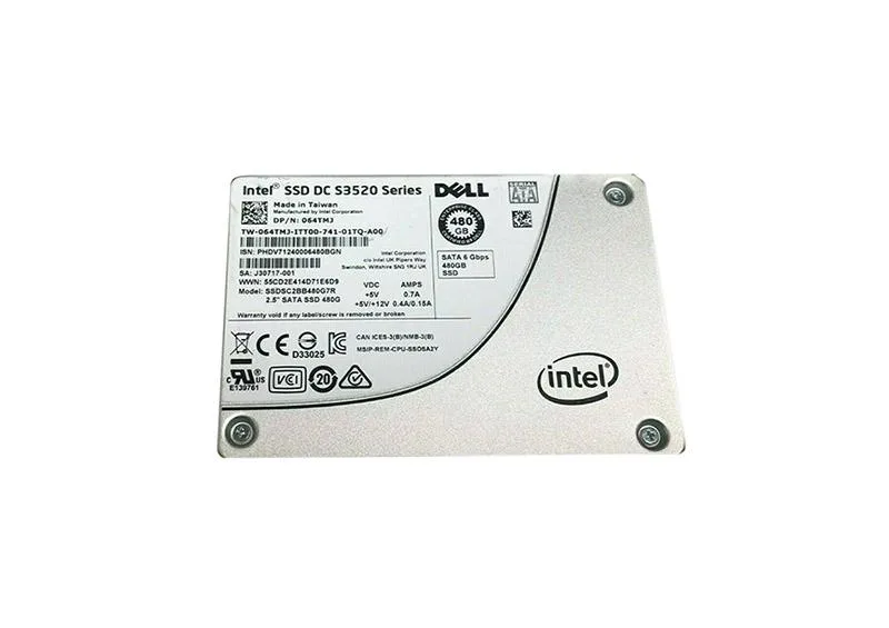Intel Intel S3520 480GB 2.5 SATA internal SSD — product photo