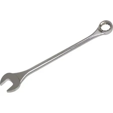 Gray Tools 3166 combination wrench 2-1/16 inch 12 point satin chrome finish