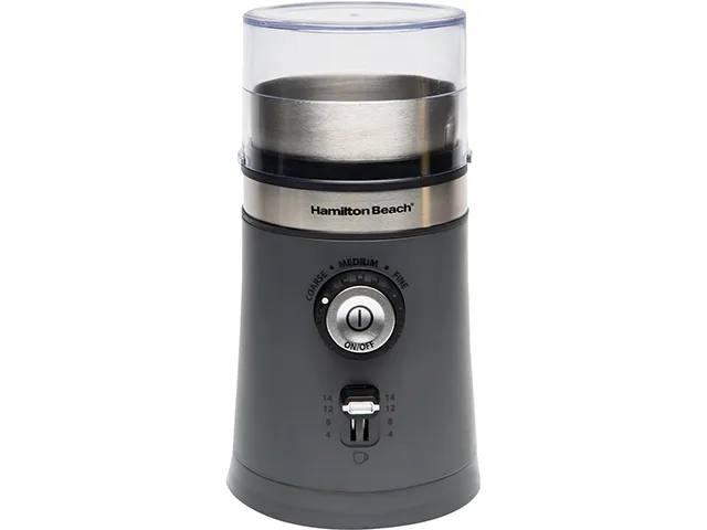 Hamilton Beach Hamilton Beach 80396C Coffee Grinder 14 Cup Blade Gray — product photo