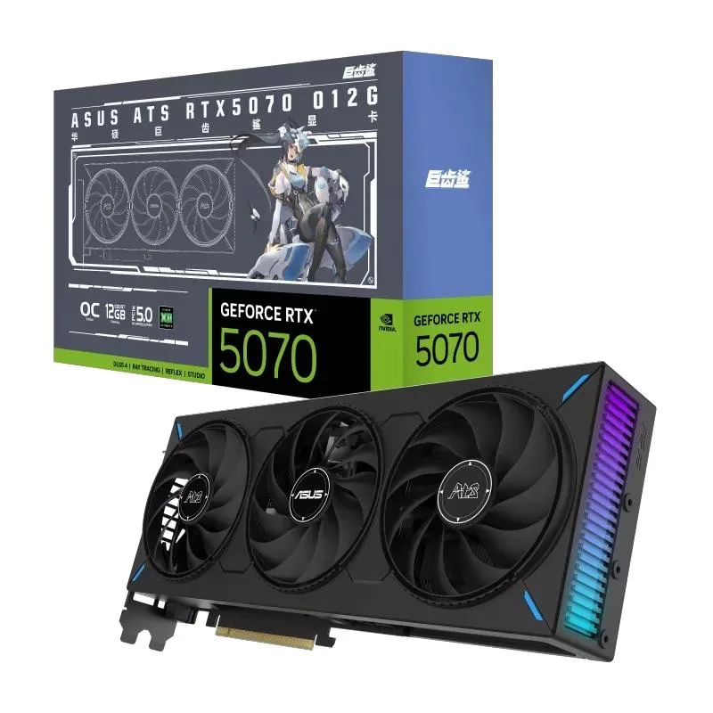 ASUS ASUS ATS GeForce RTX 5070 12GB GDDR7 Graphics Card — product photo