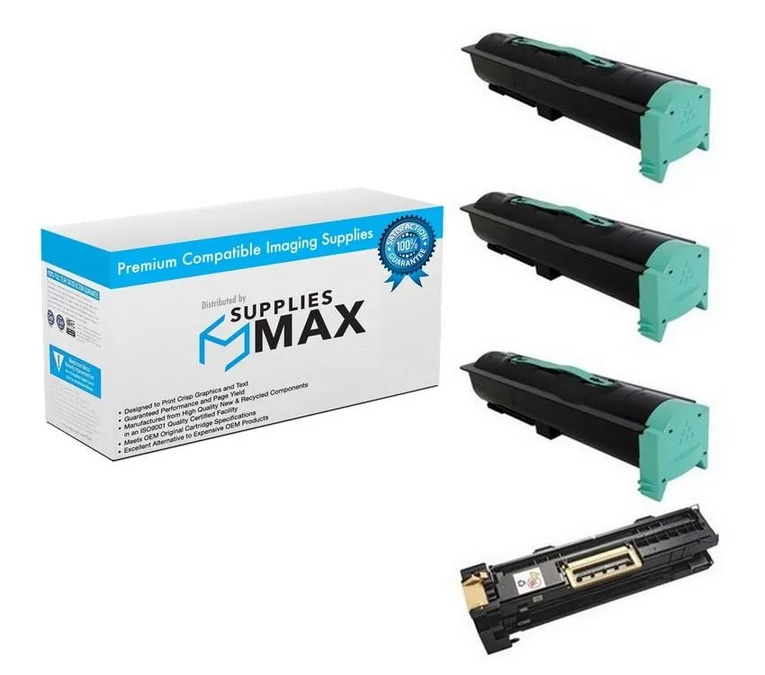 SuppliesMax SuppliesMax Drum/Toner Combo Pack 1 Drum 3 Toners 96000 Pages — product photo