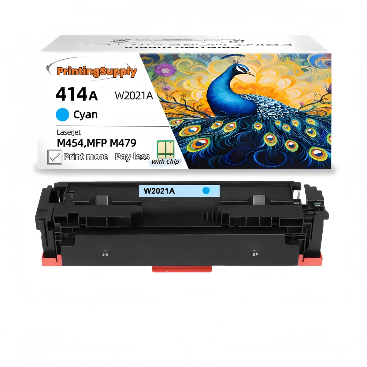 Aster Graphics Inc Aster Graphics Inc 414A W2021A Cyan Toner Cartridge 2400 Pages — product photo