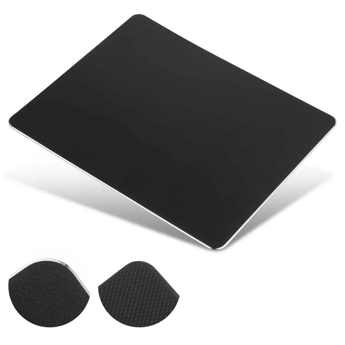  Gsbnjuy 839233 Aluminum Mouse Pad Black 8.7 x 7.1 in — product photo