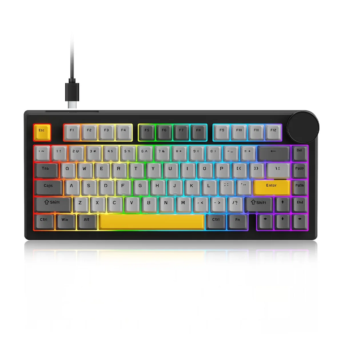  FIRSTBLOOD AK820 V2 8KHz Magnetic Gaming Keyboard Bingyu — product photo