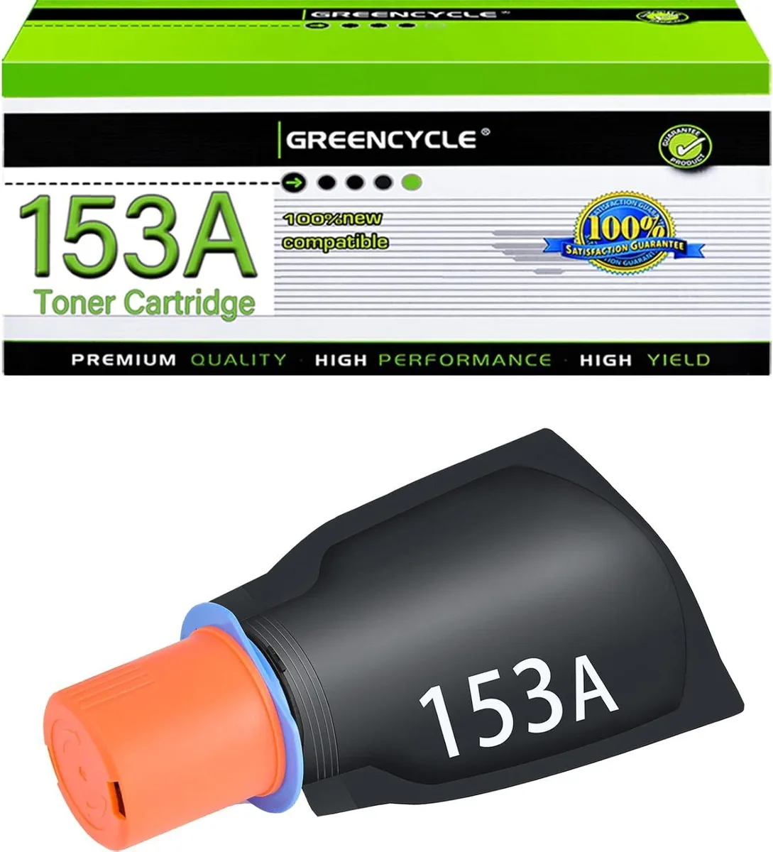 GREENCYCLE GREENCYCLE W1530A Compatible Black Toner Cartridge 2500 Pages — product photo