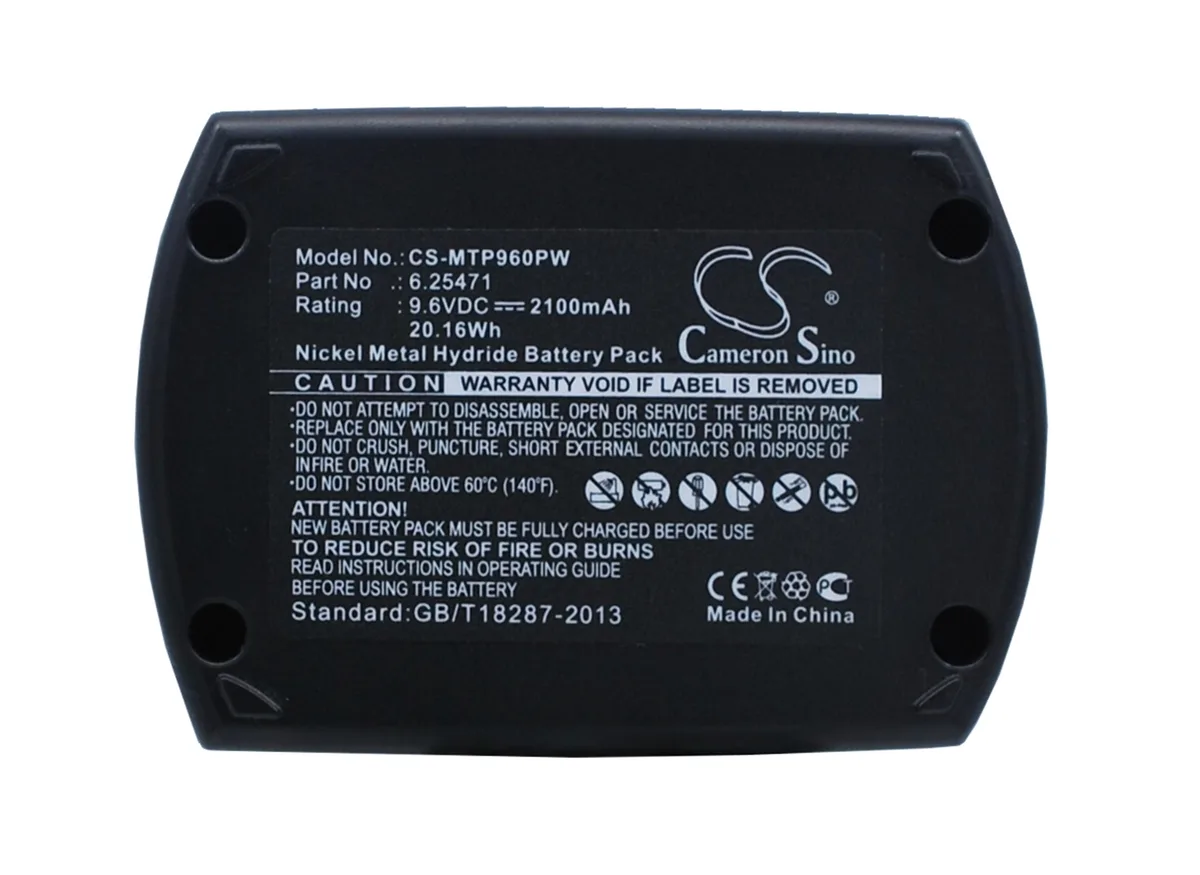 Cameron &amp; Co Cameron &amp; Co DS-CS-MTP960PW 9.6V 2.1Ah Ni-MH battery — product photo