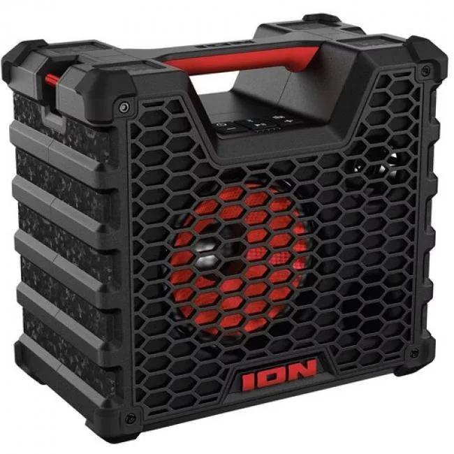 Ion Audio Ion Audio Tailgater Tough BT Rugged Speaker Black/Red — product photo