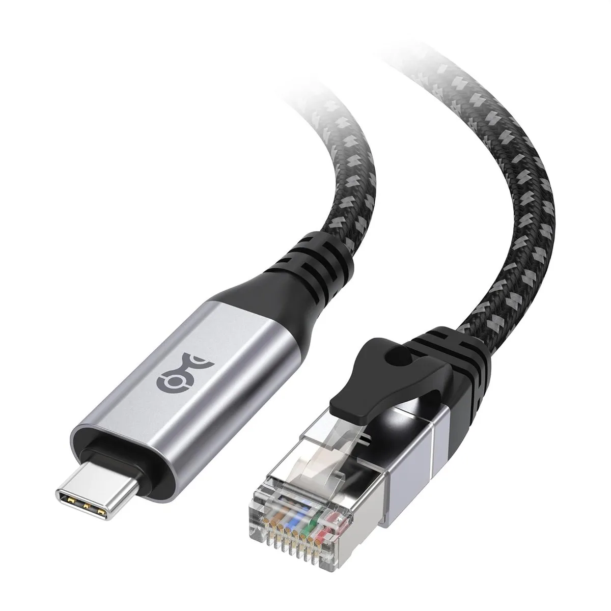Cable Matters Cable Matters Braided USB C to Ethernet Cable 10ft Gigabit — product photo