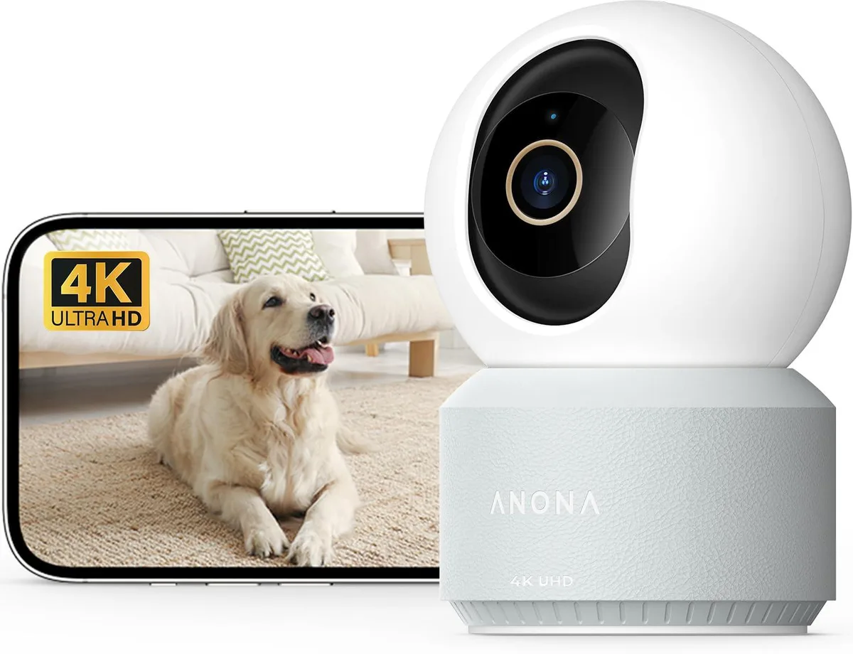 Anona Pano HM1010 4K Wireless Surveillance 360° Pan 110° Tilt Wi-Fi 6 — product photo