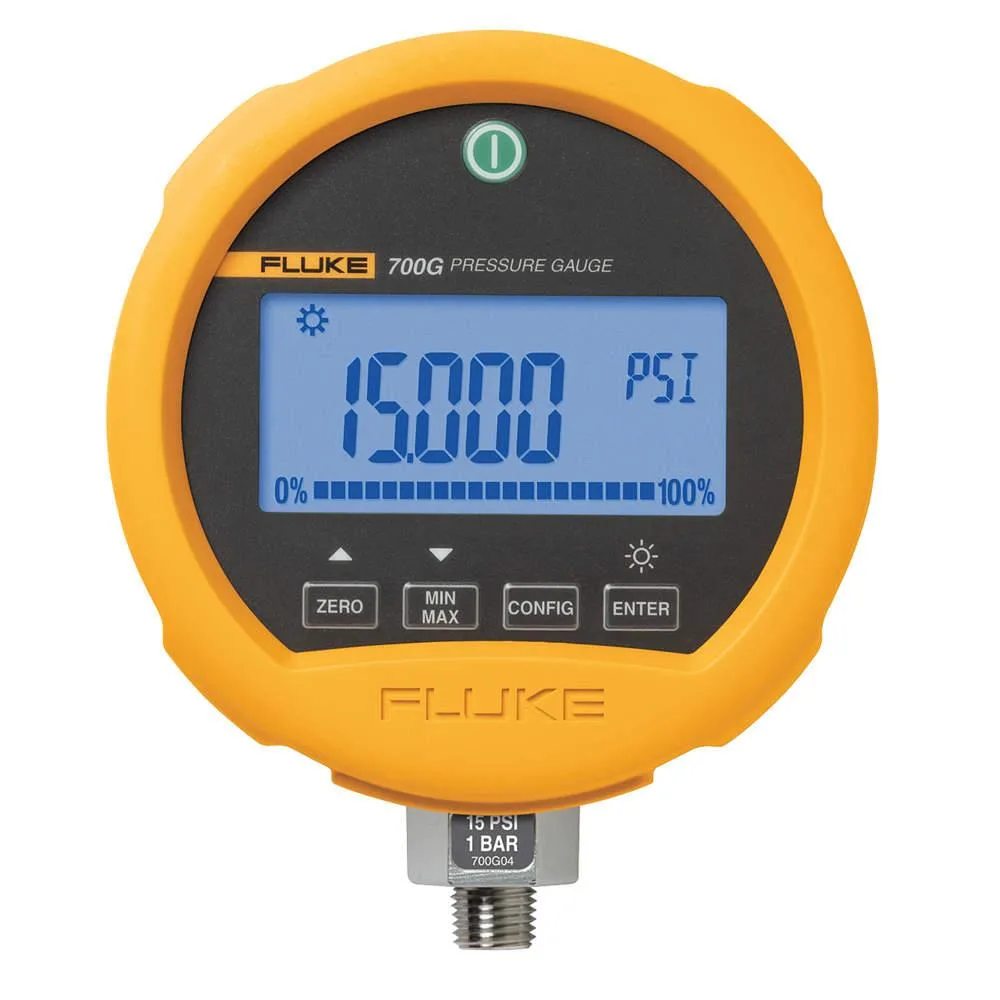 Fluke 700G05 digital test compound gauge cast zinc aluminium case IP67 rating
