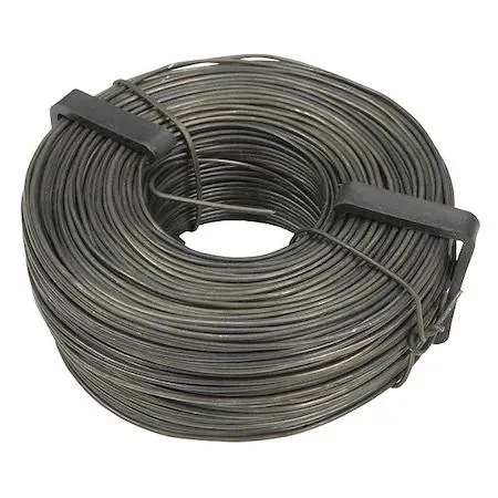 Twenty coils of black annealed rebar tie wire, sixteen gauge